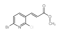Methyl 3-(6-bromo-2-chloropyridin-3-yl)acrylate
