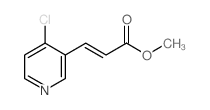 (E)-Methyl 3-(4-chloropyridin-3-yl)acrylate
