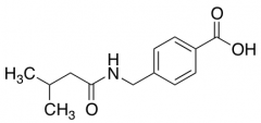 4-[(3-Methylbutanamido)methyl]benzoic Acid