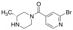 (R)-2-Methyl-4-(2'-bromopyridinyl) carbonyl piperazine