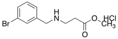 Methyl 3-{[(3-Bromophenyl)methyl]amino}propanoate Hydrochloride