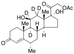 6&alpha;-Methyl Hydrocortisone-d4 21-Acetate