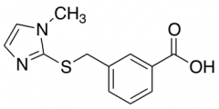 3-{[(1-Methyl-1H-imidazol-2-yl)sulfanyl]methyl}benzoic Acid