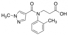 3-[1-(1-Methyl-1H-pyrazol-4-yl)-N-(2-methylphenyl)formamido]propanoic Acid