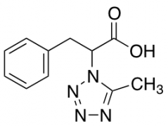 2-(5-Methyl-1H-1,2,3,4-tetrazol-1-yl)-3-phenylpropanoic Acid
