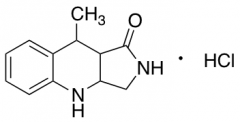 9-Methyl-1H,2H,3H,3aH,4H,9H,9aH-pyrrolo[3,4-b]quinolin-1-one Hydrochloride