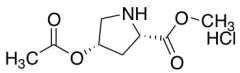 Methyl (2S,4S)-4-(acetyloxy)-2-pyrrolidinecarboxylate Hydrochloride