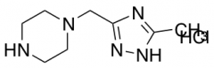 1-[(5-methyl-1H-1,2,4-triazol-3-yl)methyl]piperazine hydrochloride