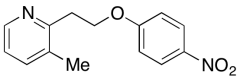 3-Methyl-2-(2-(4-nitrophenoxy)ethyl)pyridine