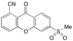 1-Cyano-6-(methylsulfonyl)-9H-xanthen-9-one