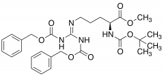 Methyl (2S)-5-[(1E)-(Cbz-amino),(Cbz-imino)methyl]amino-2-Boc-aminopentanoate