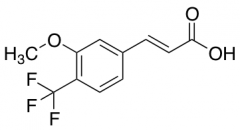 3-[3-Methoxy-4-(trifluoromethyl)phenyl]prop-2-enoic Acid