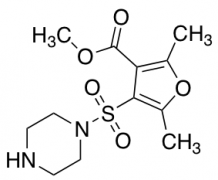 Methyl 2,5-Dimethyl-4-(piperazine-1-sulfonyl)furan-3-carboxylate