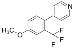 4-(4-Methoxy-2-(trifluoromethyl)phenyl)pyridine