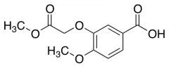 4-Methoxy-3-(2-methoxy-2-oxoethoxy)benzoic Acid