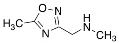 N-Methyl-1-(5-methyl-1,2,4-oxadiazol-3-yl)methanamine
