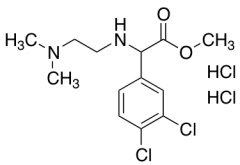 methyl 2-(3,4-dichlorophenyl)-2-{[2-(dimethylamino)ethyl]amino}acetate dihydrochloride