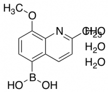 (8-methoxy-2-methyl-5-quinolinyl)boronic acid trihydrate