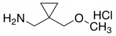 [1-(Methoxymethyl)cyclopropyl]methanamine Hydrochloride