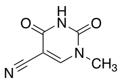 1-methyl-2,4-dioxo-1,2,3,4-tetrahydro-5-pyrimidinecarbonitrile