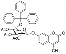 4&rsquo;-Methylumbelliferyl 2,3,4,-Tri-O-acetyl-6-O-trityl-&beta;-D-glucopyranosid