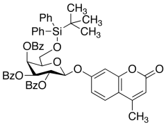 4-Methylumbelliferyl 2,3,4-Tri-O-benzoyl-6-O-(tert-butyldiphenylsilyl)-&beta;-D-galact