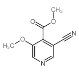 Methyl 3-cyano-5-methoxyisonicotinate