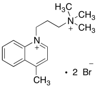4-Methyl-1-[3-(trimethylammonio)propyl]-quinolinium Dibromide