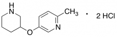 6-Methyl-3-pyridinyl3-piperidinylether Dihydrochloride