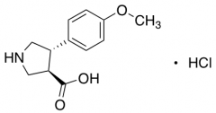 (3S,4R)-4-(4-Methoxyphenyl)pyrrolidine-3-carboxylic Acid Hydrochloride
