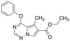 5-Methyl-4-phenoxy-pyrrolo[2,1-f][1,2,4]triazine-6-carboxylic acid ethyl ester