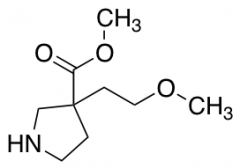 methyl 3-(2-methoxyethyl)pyrrolidine-3-carboxylate