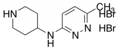 6-methyl-N-(piperidin-4-yl)pyridazin-3-amine dihydrobromide
