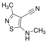 3-methyl-5-(methylamino)-1,2-thiazole-4-carbonitrile