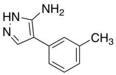 4-(3-methylphenyl)-1H-pyrazol-3-amine