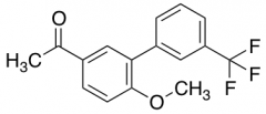 1-{4-Methoxy-3-[3-(trifluoromethyl)phenyl]phenyl}ethan-1-one