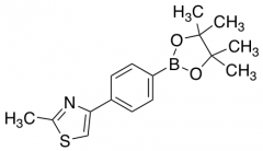 2-Methyl-4-[4-(4,4,5,5-tetramethyl-[1,3,2]dioxaborolan-2-yl)-phenyl]-thiazole