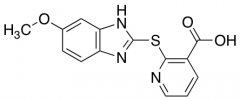 2-[(6-Methoxy-1H-1,3-benzodiazol-2-yl)sulfanyl]pyridine-3-carboxylic Acid
