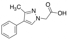 2-(3-methyl-4-phenyl-1H-pyrazol-1-yl)acetic Acid