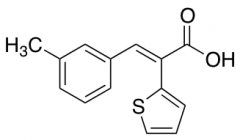 3-(3-Methylphenyl)-2-(thiophen-2-yl)prop-2-enoic Acid
