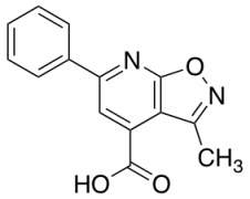 3-Methyl-6-phenylisoxazolo[5,4-b]pyridine-4-carboxylic Acid