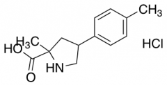 2-Methyl-4-(4-methylphenyl)pyrrolidine-2-carboxylic Acid Hydrochloride