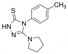 4-(4-Methylphenyl)-5-(pyrrolidin-1-yl)-4H-1,2,4-triazole-3-thiol