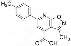3-Methyl-6-(4-methylphenyl)-[1,2]oxazolo[5,4-b]pyridine-4-carboxylic Acid