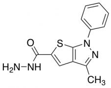 3-Methyl-1-phenyl-1H-thieno[2,3-c]pyrazole-5-carbohydrazide