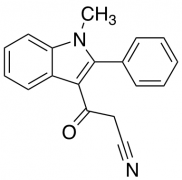 3-(1-Methyl-2-phenyl-1H-indol-3-yl)-3-oxopropanenitrile