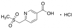 6-((Methylsulfonyl)Methyl)Nicotinic Acid Hydrochloride