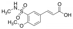 3-[4-Methoxy-3-(methylsulfamoyl)phenyl]prop-2-enoic Acid