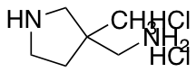 (3- Methylpyrrolidin-3-yl)methanamine Dihydrochloride