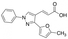 3-[3-(5-Methylfuran-2-yl)-1-phenyl-1H-pyrazol-4-yl]prop-2-enoic Acid